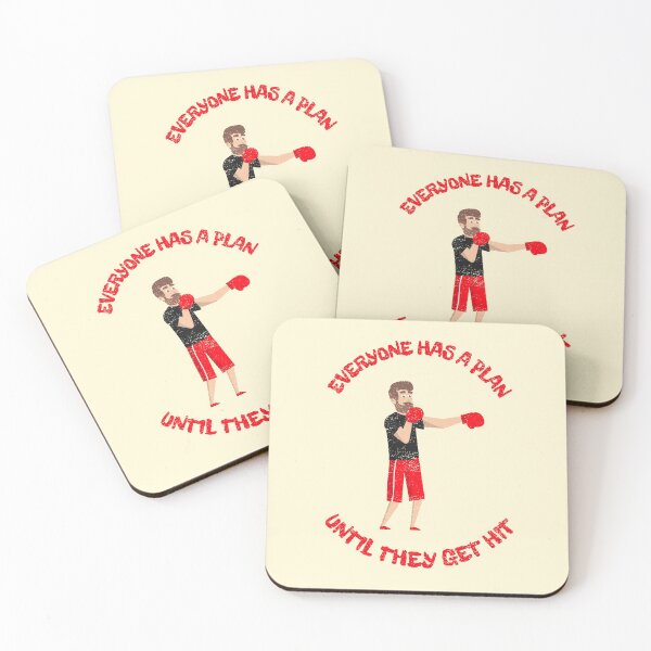 Item preview, Everyone Has A Plan Until They Get Hit Fighter Fred designed and sold by Mustard Prophet.
