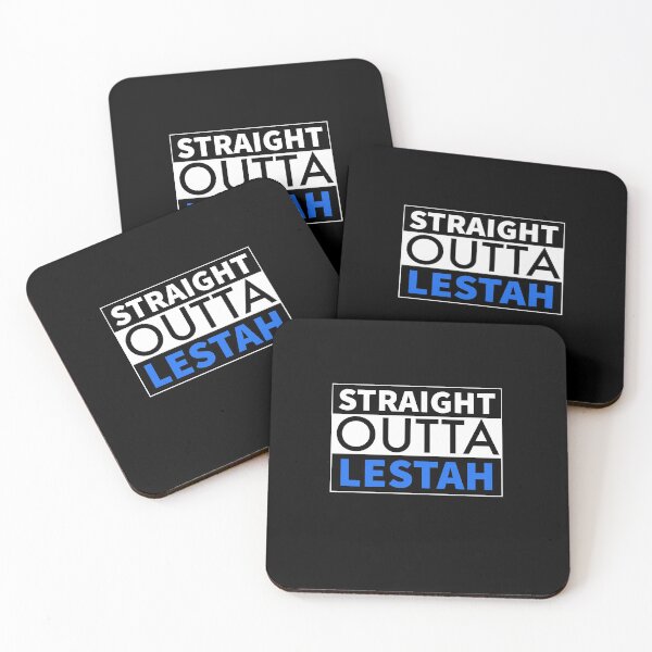 Item preview, Straight outta Lestah - blue designed and sold by Jamiecsmith1986.