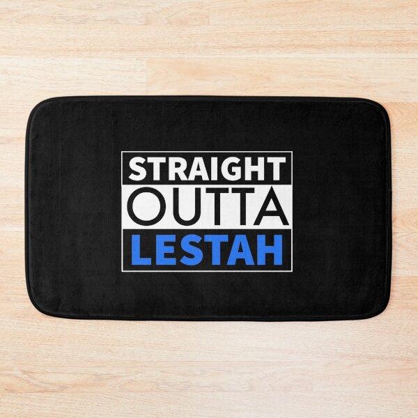 Item preview, Straight outta Lestah - blue designed and sold by Jamiecsmith1986.
