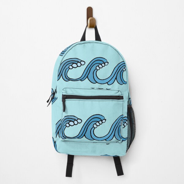 Item preview, Three Blue Ocean Waves designed and sold by Chubuter.