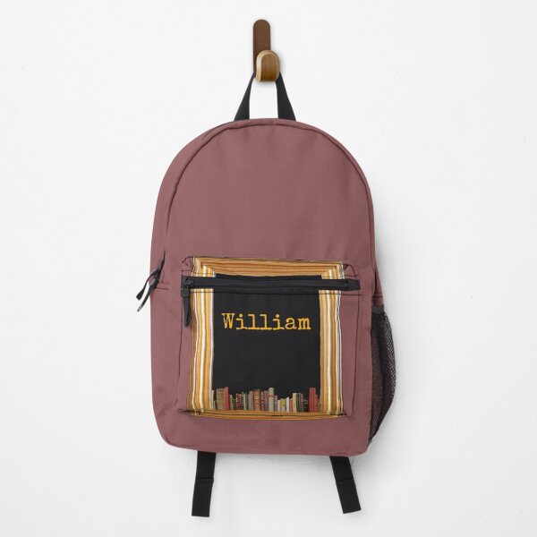 Item preview, William loves books designed and sold by Pelikancrazy.