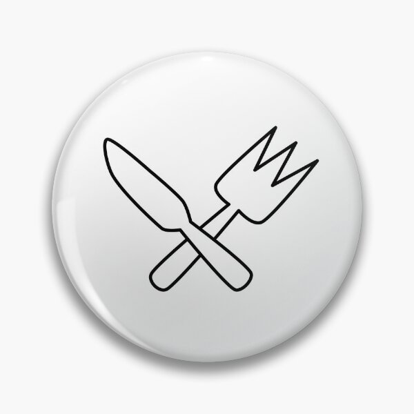 Item preview, Knife And Fork I Love Cooking designed and sold by Paulina Vanlife.