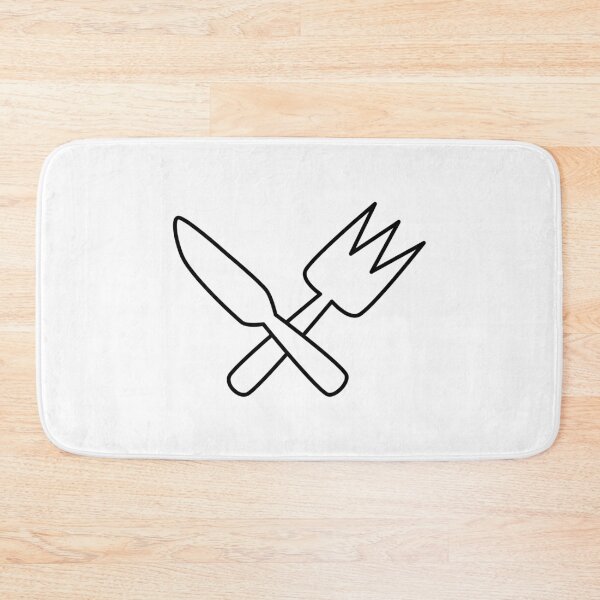Item preview, Knife And Fork I Love Cooking designed and sold by Paulina Vanlife.