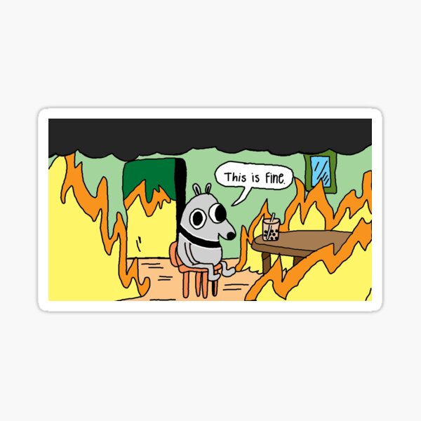 2020 is Fine (édition UCI) Sticker