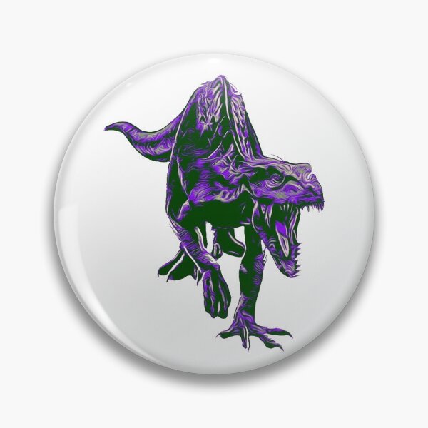 Item preview, IndoRaptor - Dinosaur Print designed and sold by SquidAndBear.