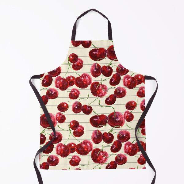 Item preview,  Delicious Red Cherry and cream lined notebook paper  designed and sold by whitedove457.