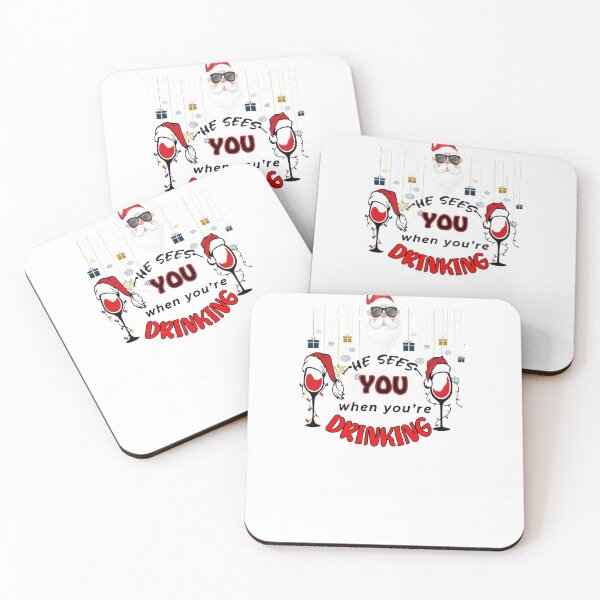 Item preview, He Sees You When You Are Drinking Feast of the Nativity christmas gift for girlfriend dad mom  designed and sold by sfcompany.