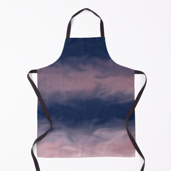 Item preview, Navy Blue Sky with Blush Pink Wavy Clouds designed and sold by thesnowwhyte.