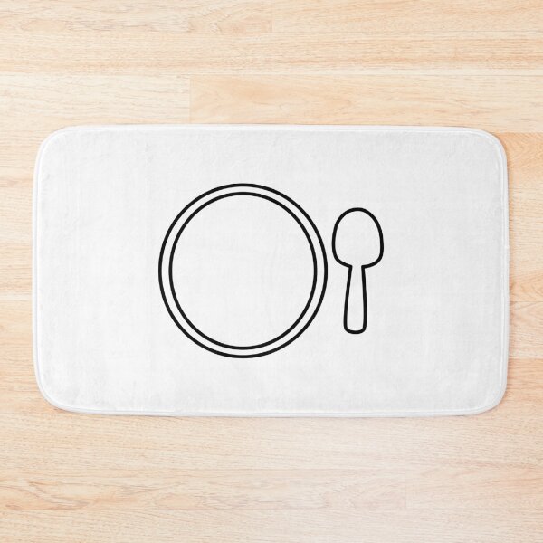 Item preview, A Spoon Next To A Plate I Love Cooking designed and sold by Paulina Vanlife.