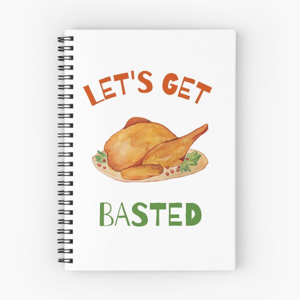 Item preview, lets get basted thankskiving diner gift idea  designed and sold by DZYONA.