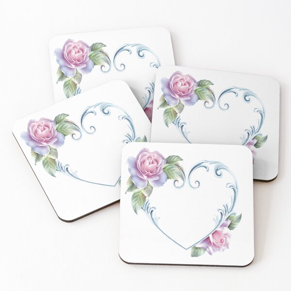 Item preview, Floral Love Heart designed and sold by ReesDesigns.
