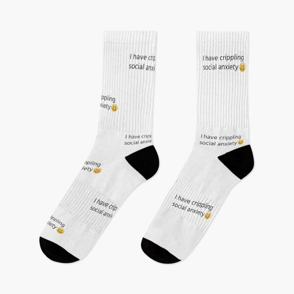 Item preview, I Have Crippling Social Anxiety Emoji designed and sold by 5M-SM.