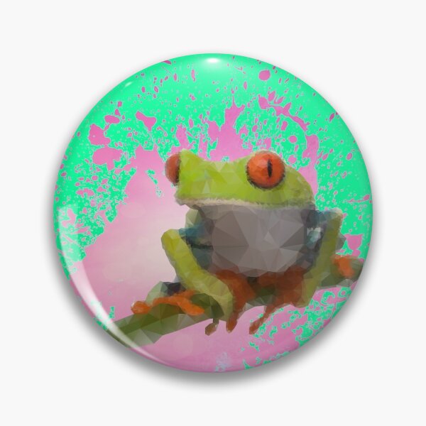 Item preview, Low Poly Poison Tree Frog designed and sold by TorontoSol.