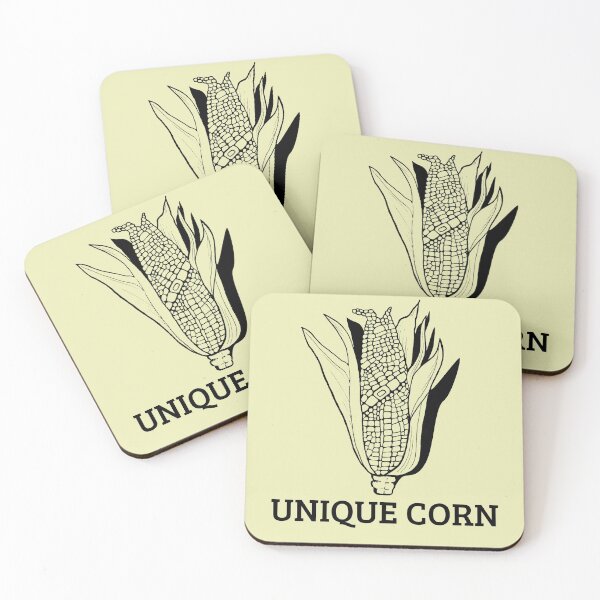 Item preview, Unique Corn Unicorn Pun - Black and White designed and sold by Callmejohn.