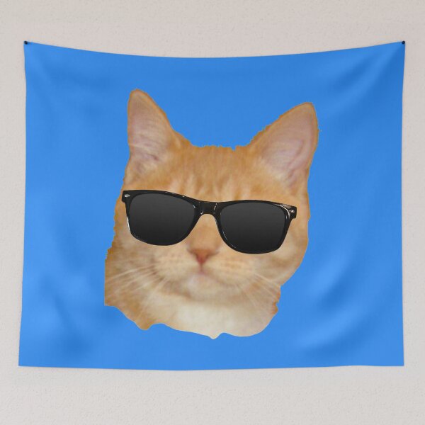 Item preview, Cat with glasses designed and sold by keisthard.