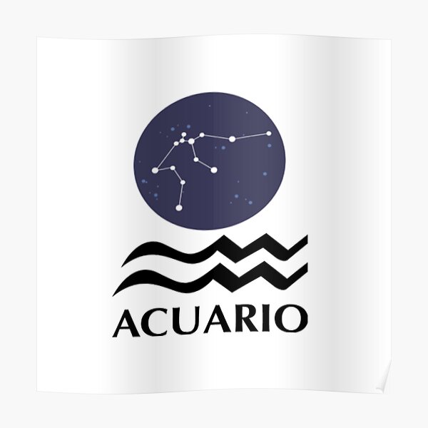 Horoscope du Verseau Poster