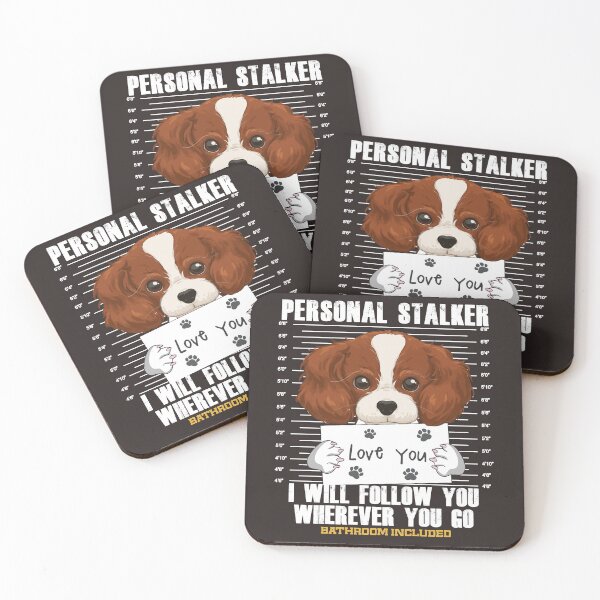 Item preview, Cavalier King Spaniel Cartoon Bathroom  designed and sold by MrEddie10.