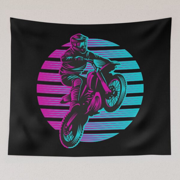 Item preview, Motorcycle Motocross Bike Jump  designed and sold by Artcraft-Ink.