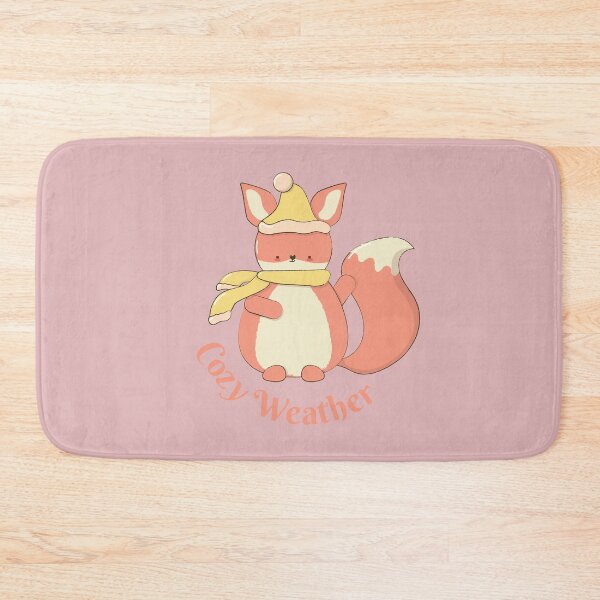 Item preview, Cozy Weather Fox  designed and sold by RedRubi.