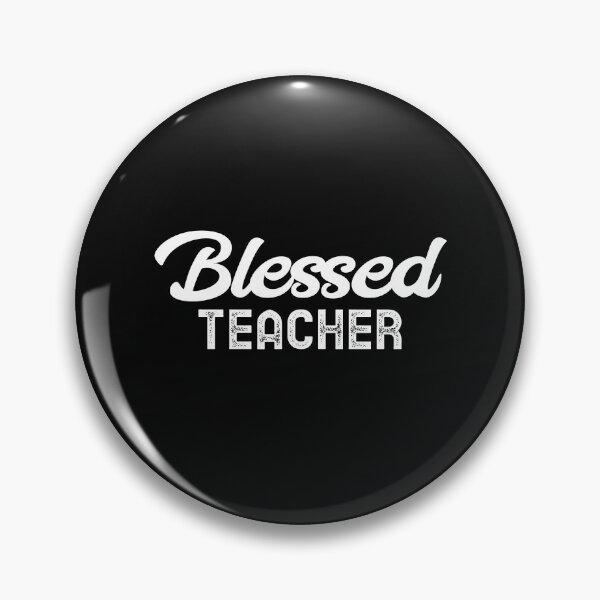 Item preview, Blessed Teacher Classic Sticker and Shirt Design designed and sold by Glike.