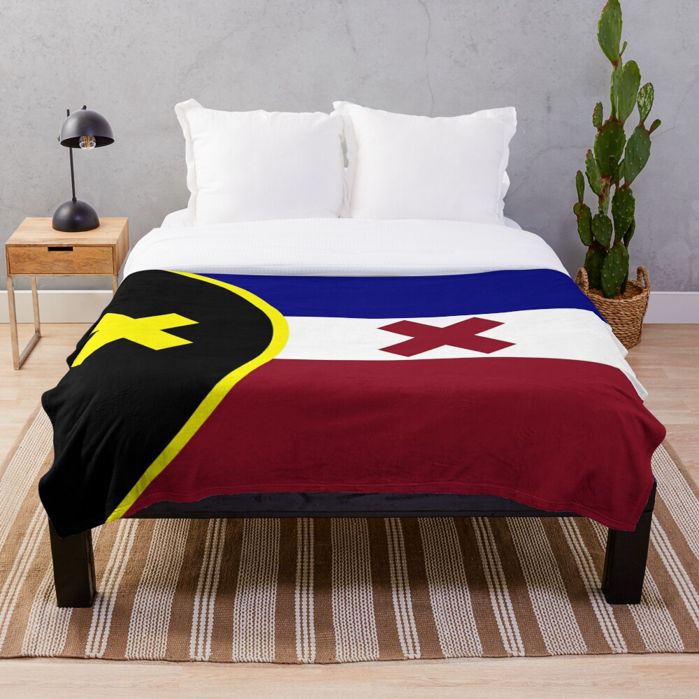 "L'Manberg Dream SMP Flag" Throw Blanket by artsydoodles | Redbubble