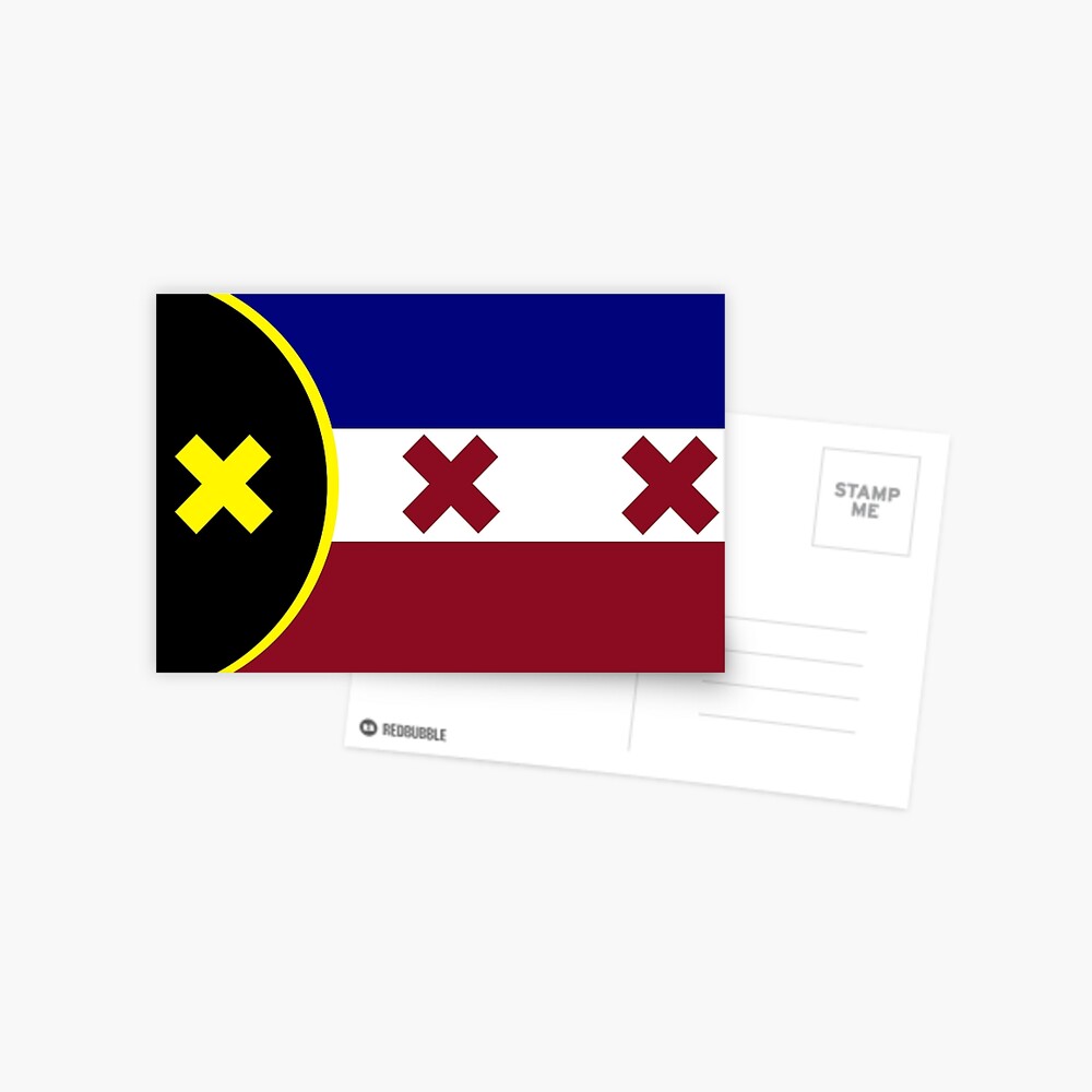 "L'Manberg Dream SMP Flag" Postcard by artsydoodles | Redbubble