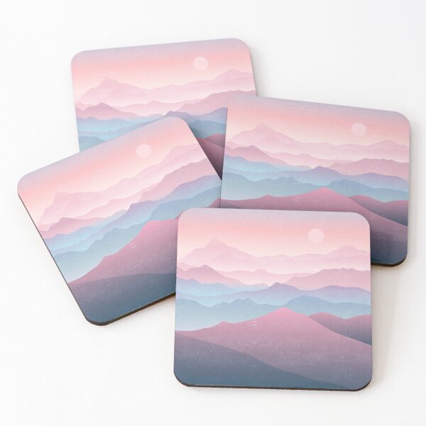 Item preview, Dreamy mountain landscape designed and sold by HappyLime.