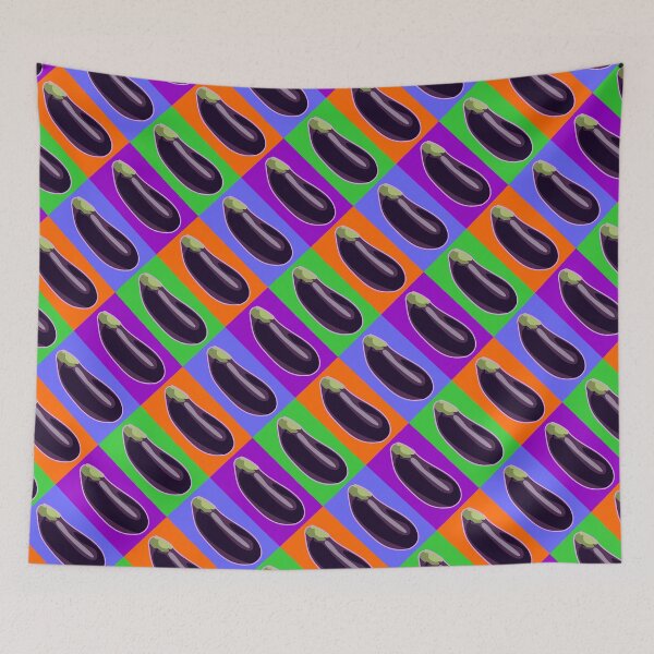 Item preview, Eggplant Color Pattern | Pop Art designed and sold by williamcuccio.