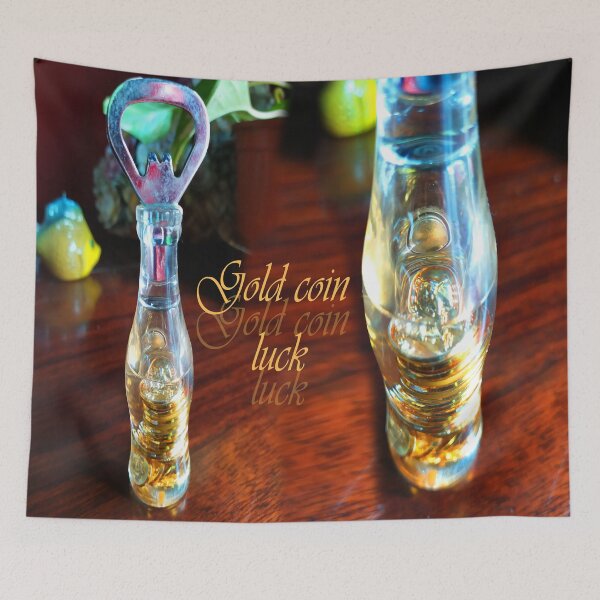 Item preview, Gold coin luck designed and sold by BVCdesigns.