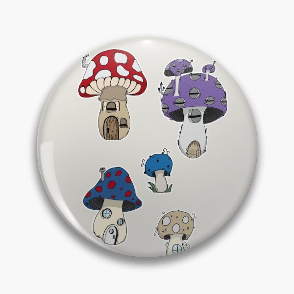 Item preview, Mushroom Houses designed and sold by Threestickersco.
