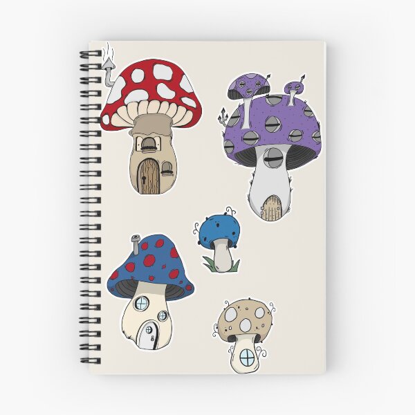 Item preview, Mushroom Houses designed and sold by Threestickersco.