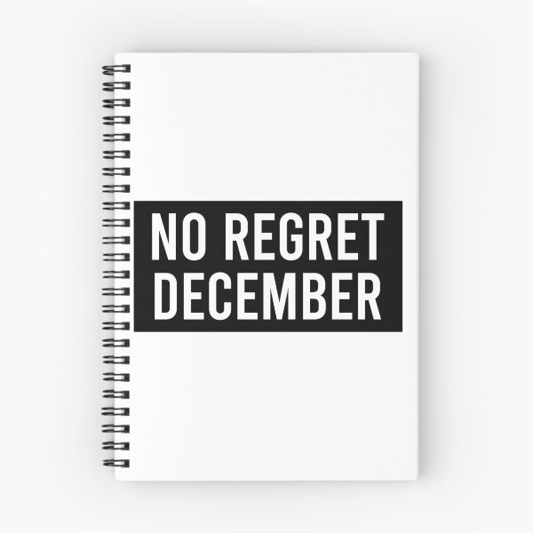 Item preview, No Regret December designed and sold by Piztees.