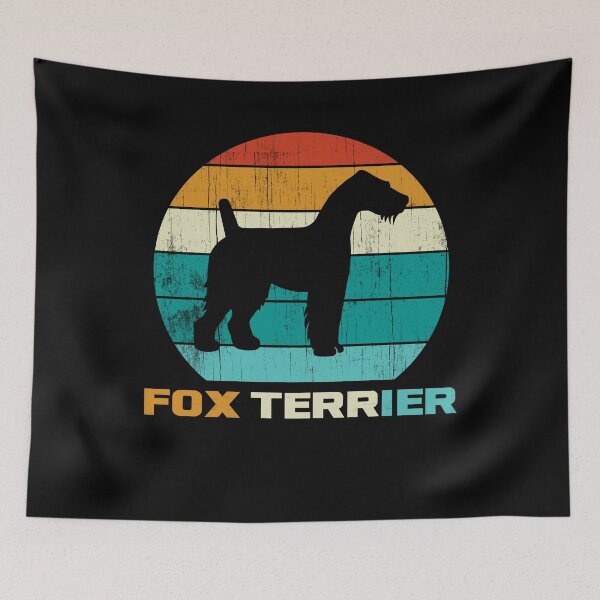 Item preview, Fox Terrier retro vintage: regalo para los amantes del Fox Terrier designed and sold by FamousShirts.