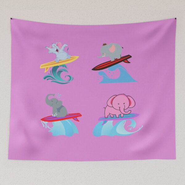Item preview, Smiling Surfing Animals | Bizarre Surfers Pack 8 designed and sold by SerendipityNow.
