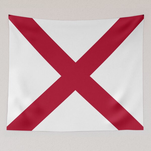 Item preview, Alabama Flag, USA designed and sold by flagshop.