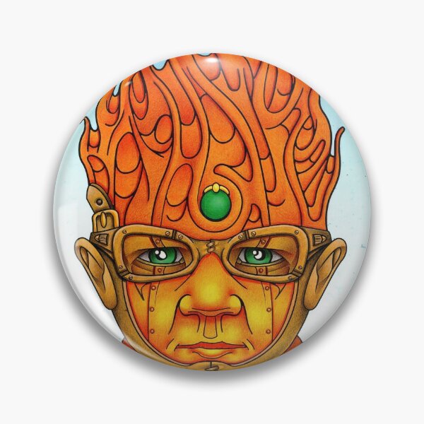 Item preview, "Ethan Flame Head" designed and sold by Jon Huss.