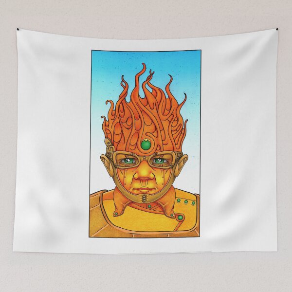 Item preview, "Ethan Flame Head" designed and sold by Jon Huss.