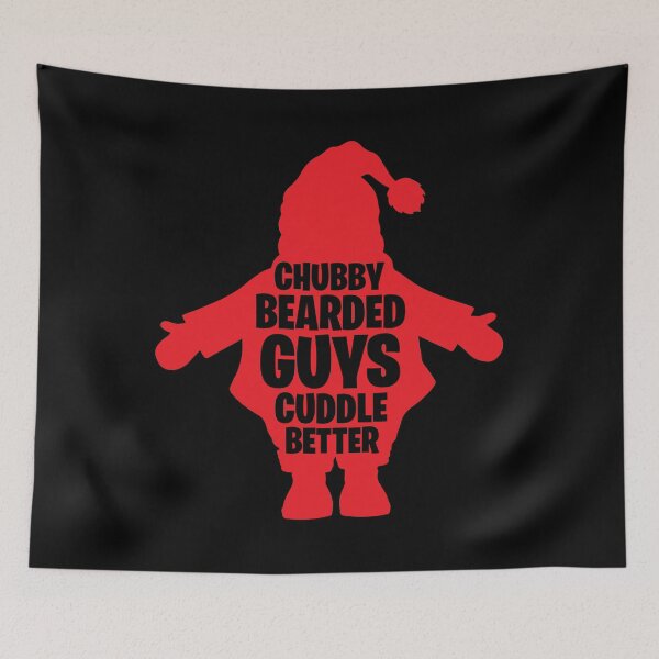 Item preview, Santa - Chubby Bearded Guy designed and sold by TheHustlersSC.