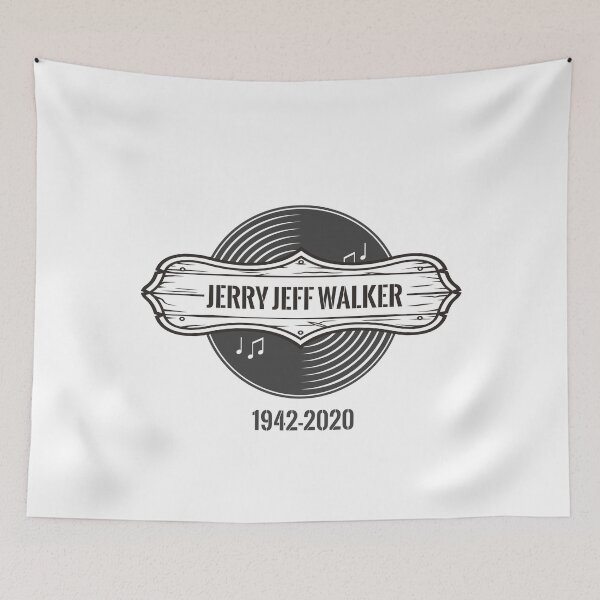 Item preview, JERRY JEFF WALKER Vintage disc vinyl 1942-2020 T-shirts designed and sold by Shirtssprea.