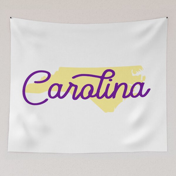 Item preview, North Carolina - Purple and Yellow designed and sold by goesbylivvv.
