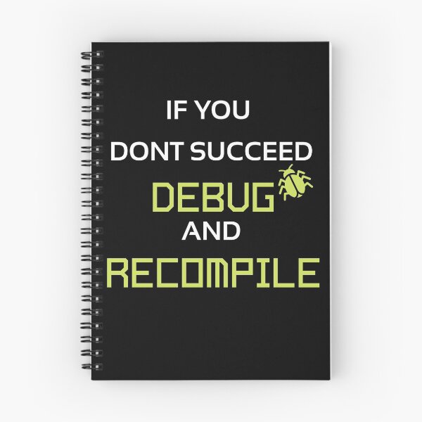 Item preview, If You Don't Succeed Debug And Recompile - Motivational Programming  designed and sold by DevGoodies.