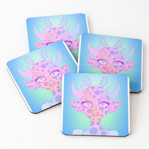 Item preview, Pastel Alien Gorl designed and sold by UrbanAlienShops.