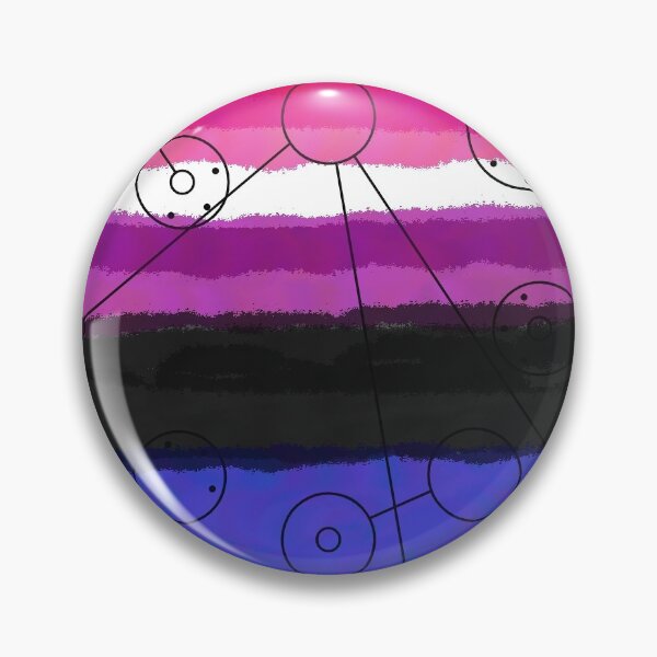 Item preview, Genderfluid Pride Gallifreyan Writing designed and sold by JessJD.