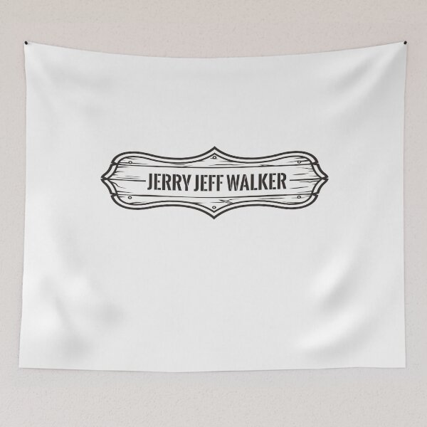 Item preview, JERRY JEFF WALKER Vintage T-shirts designed and sold by Shirtssprea.