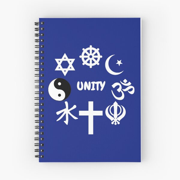 Item preview, Unity Of Religion Clipart Symbols In Blue designed and sold by LuckyKermit.