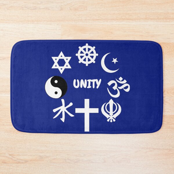 Item preview, Unity Of Religion Clipart Symbols In Blue designed and sold by LuckyKermit.