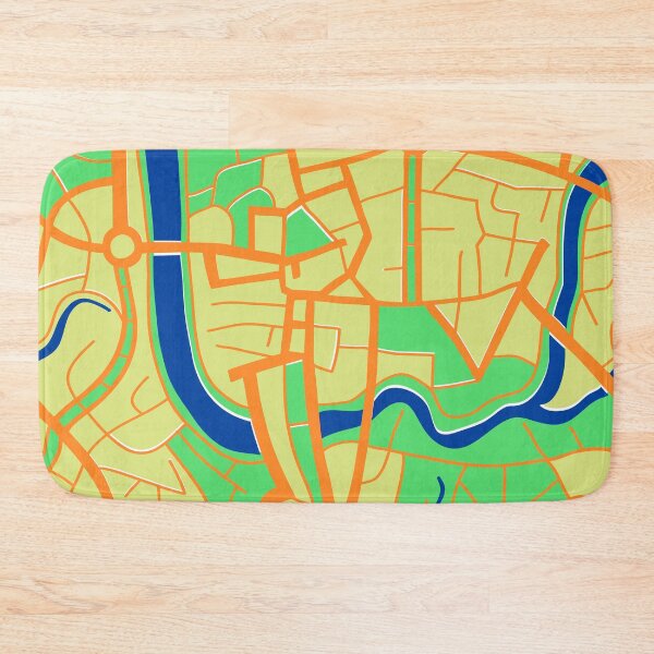 Item preview, Seamless pattern of city map. designed and sold by TatianaWind.