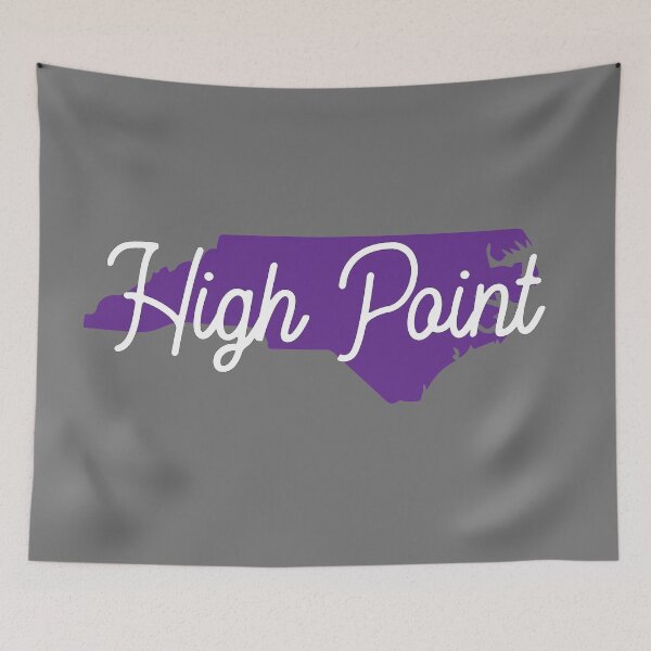 Item preview, High Point, North Carolina - Purple and white designed and sold by goesbylivvv.
