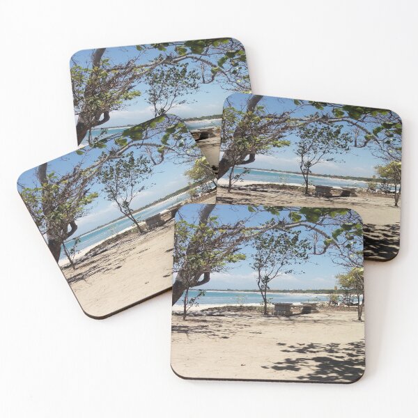 Item preview, Beach. Sand. Trees. Summer. Paradise designed and sold by shirtdan.