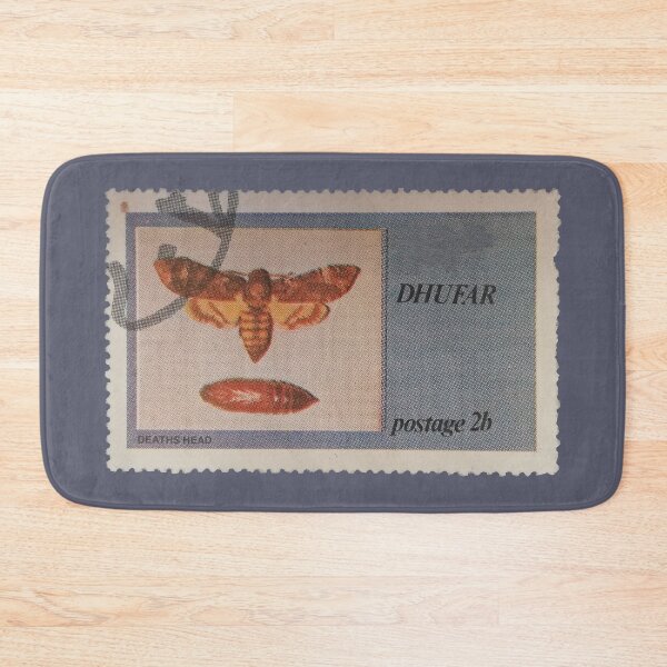 Item preview, Death's-Head Hawkmoth Vintage Stamp  designed and sold by StampCollection.